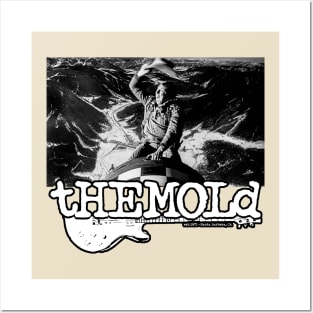 Front  Logo - tHeMoLd - est 1971 Santa Barbara Califorina Posters and Art